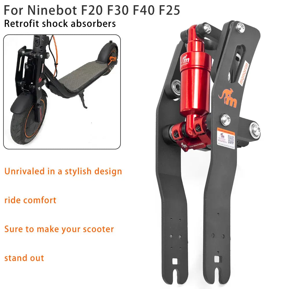 Monorim MF0 Front Suspension Kit for Segway Ninebot Scooter D40X Shock Absorber Specially Parts Accessories