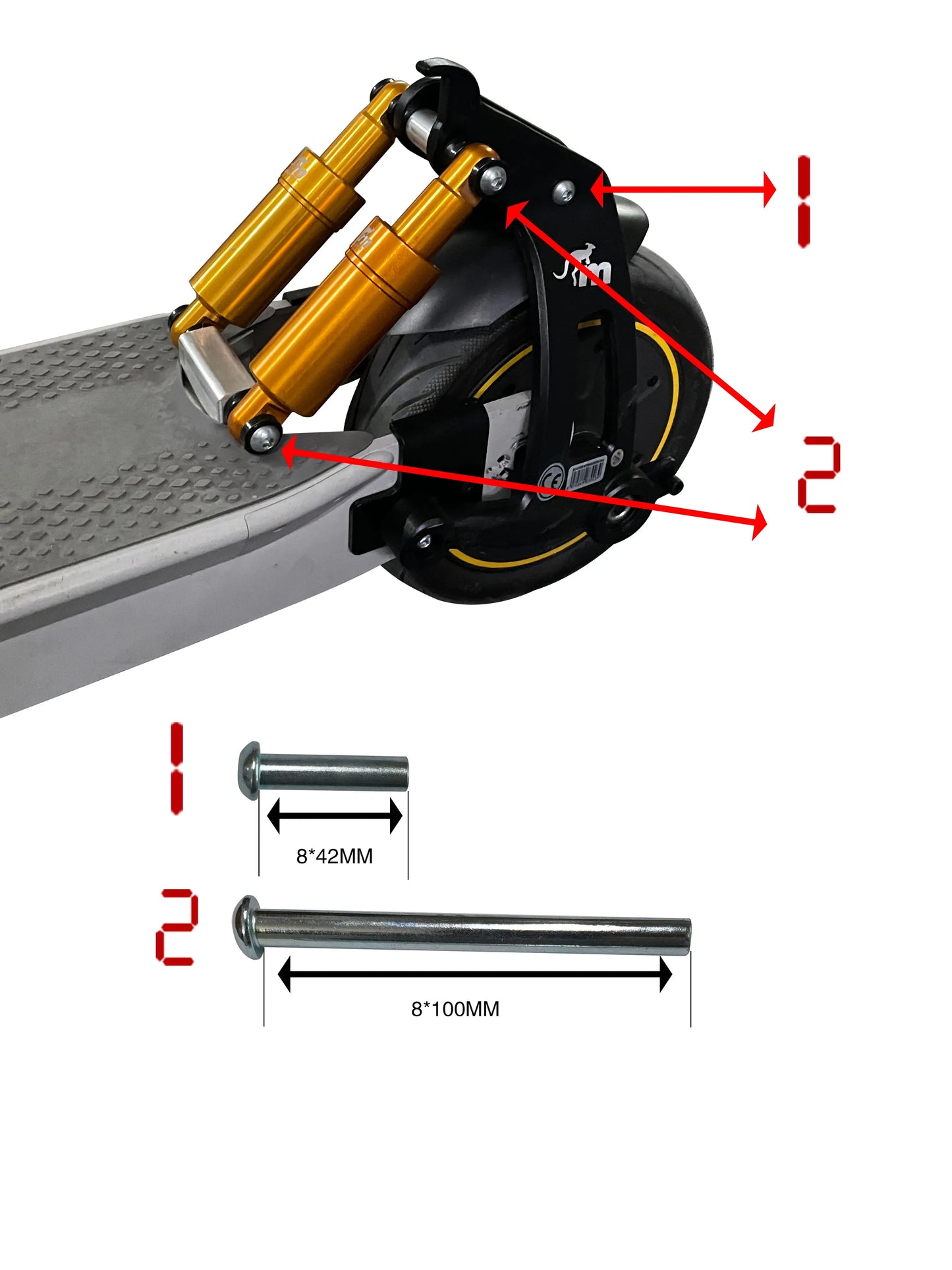MONORIM Special Bolt Replacement Kit for MR1/MXR1 DMR/DMXR