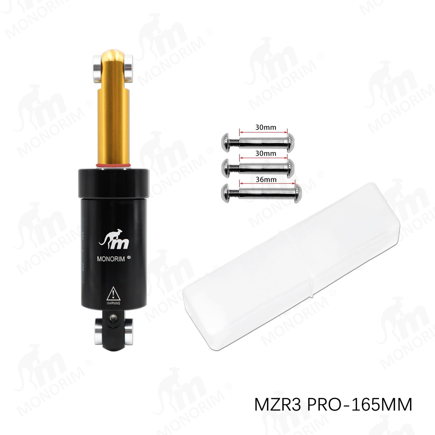 Monorim MZR3 Pro rear air suspension, specialize for ZT3 pro , Air adjust suspension.