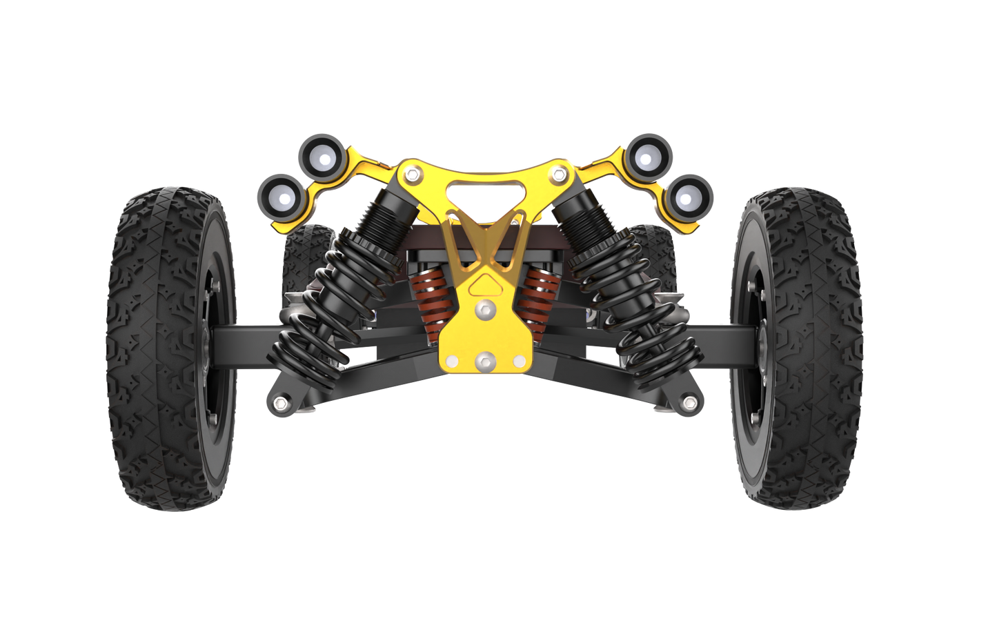 Ecomobl M24 2WD 14S4P Real Suspension Off-road Electric Skateboard – Free Shipping
