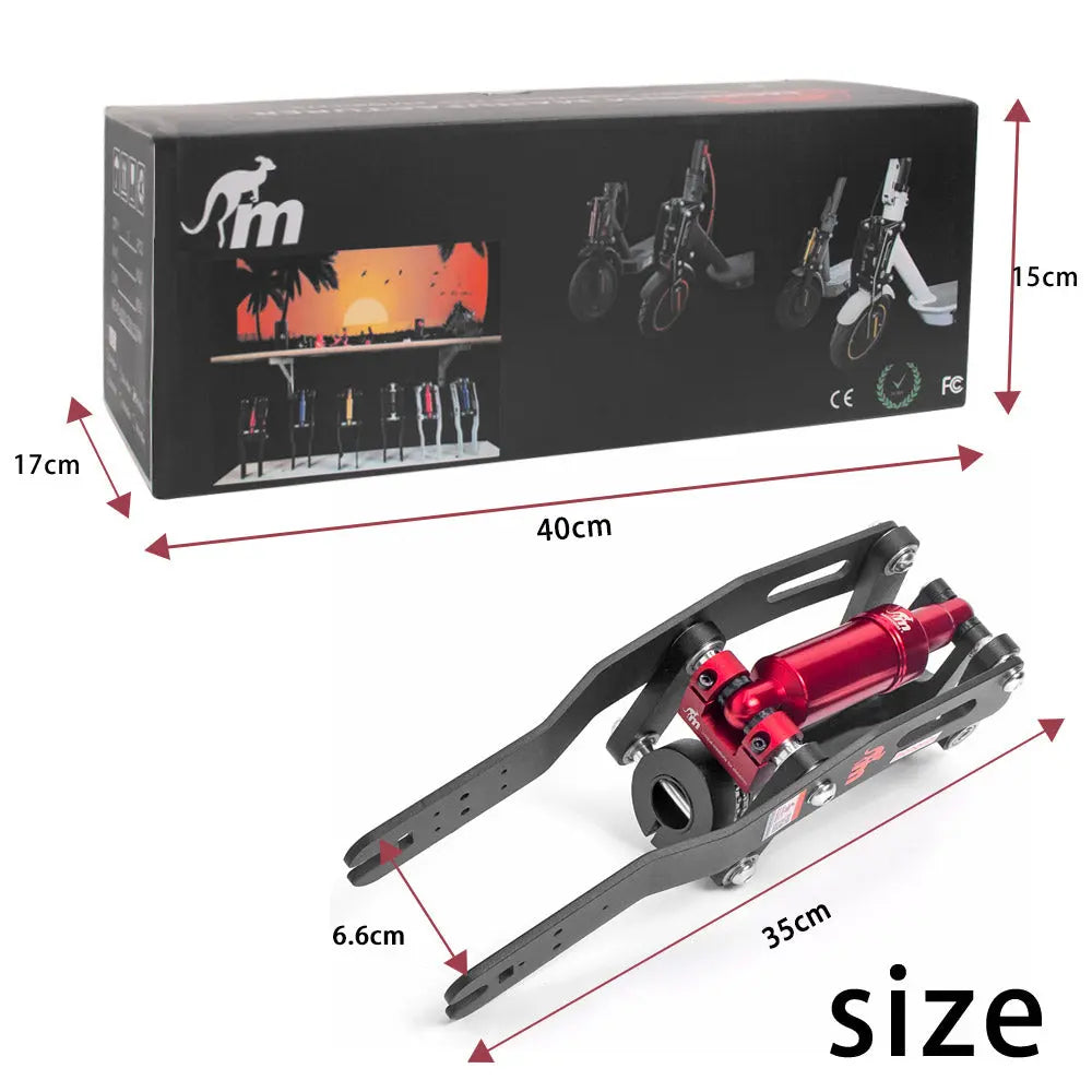 Monorim M0 Front Suspension Kit v4.0 fĂŒr Xiaomi ES Scooter Speziell fĂŒr 8,5/10 Zoll StoĂdĂ€mpfer Zubehör