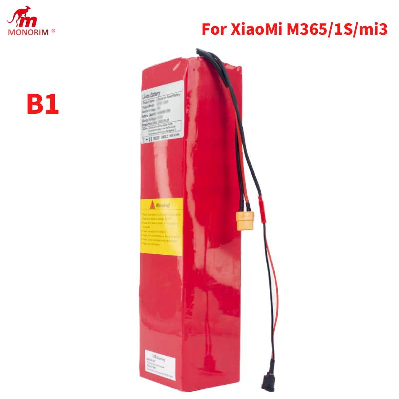 Monorim B1/B1 PRO battery 36v 14.4ah for Xiaomi pro4/pro2/pro1/m365/1s/essential LS cells