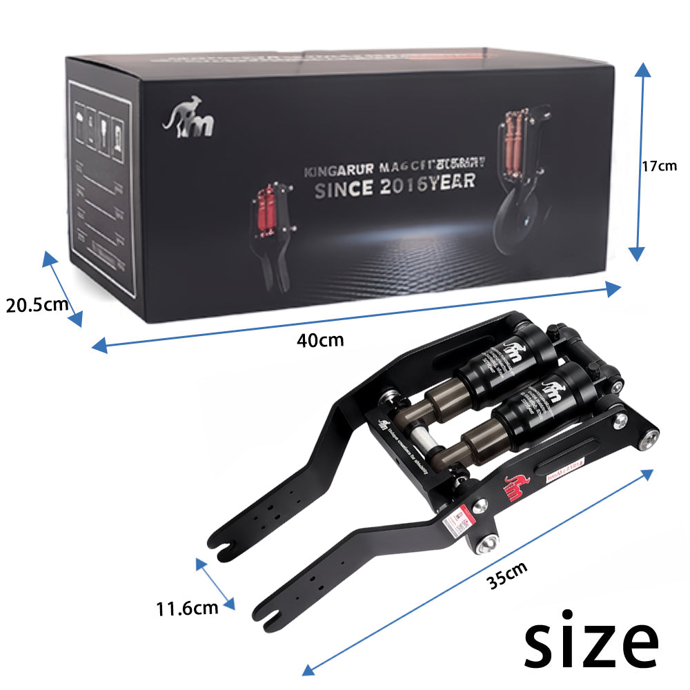 Monorim DME Front Dual Air Suspension For Xiaomi Scooter m365/1s/essential/pro1/pro2/mi3 Shock Absorber Accessories V.S Version