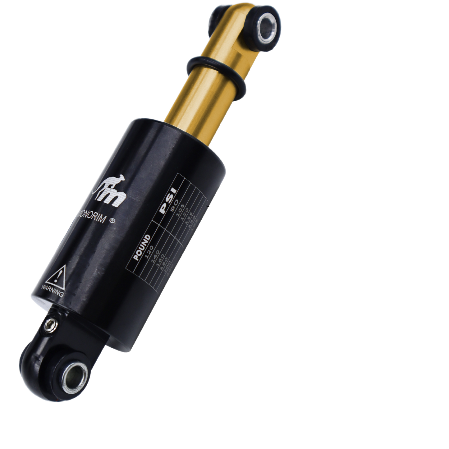 MONORIM 150/125mm spring shock/Air Shock Absorber Electric Scooter Replacement Parts for MONORIM Suspension M0/MX0/ME/MXE/MR1/MXR1