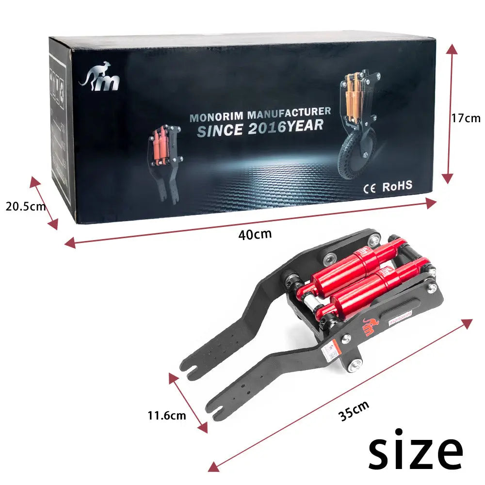 Monorim DM0 Dual Suspension Shock Absorber Accessories For Xiaomi Scooter mi3/4pro/pro2/pro1/m365/1s/essential