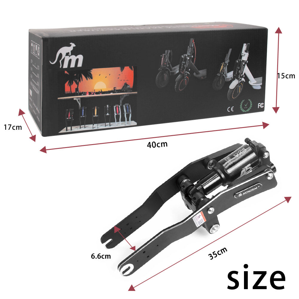 Monorim ME Front Air Suspension For Hiboy ks4 Scooter Shock Absorber Accessories V.S Version