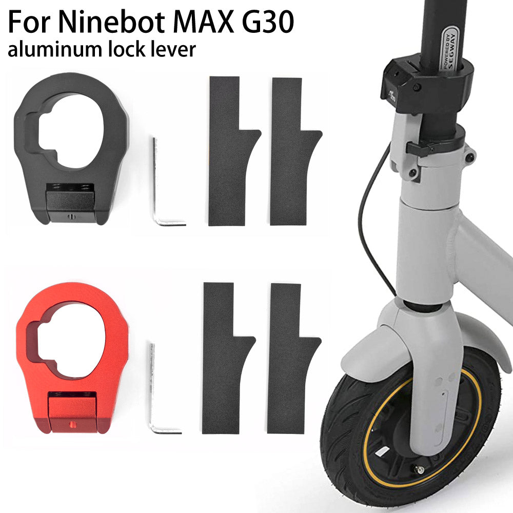 Monorim MXLOCK for Segway Max G30 P Easily Removable Fix Aluminium Spare Parts Folding holde