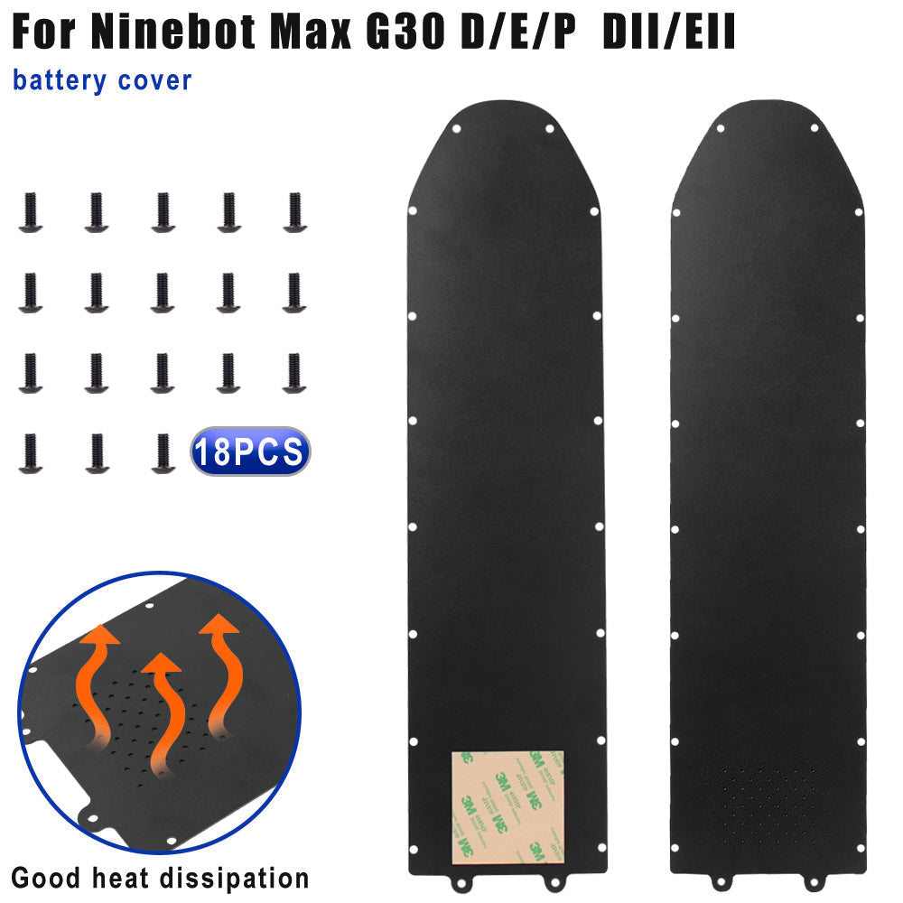 Monorim HDC Max Cooing Battery Bottom Cover for Segway Nienbot Scooter Max G30 E to Upgrade Heat Dissipation