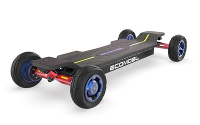 Ecomobl ET2 Pro 2WD 12S5P Electric Longboard – Street/All-Terrain, Free Shipping