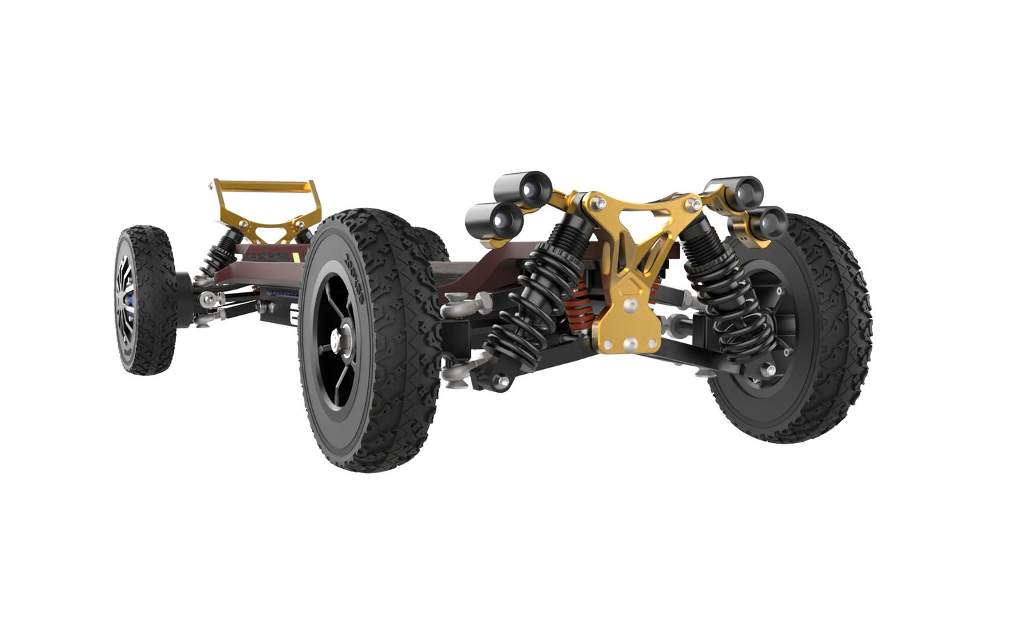 Ecomobl M24 2WD 14S4P Real Suspension Off-road Electric Skateboard – Free Shipping