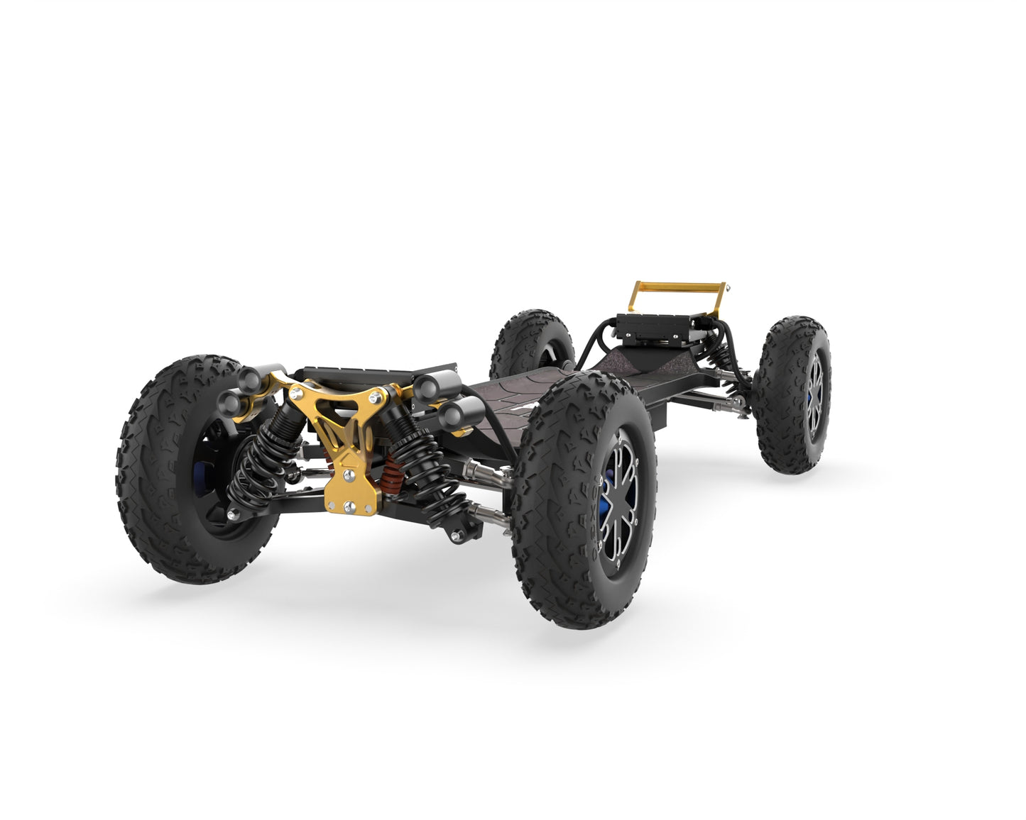 Ecomobl M24 PRO 4WD 40T 12S5P Real Suspension Off-road Electric Skateboard – Free Shipping