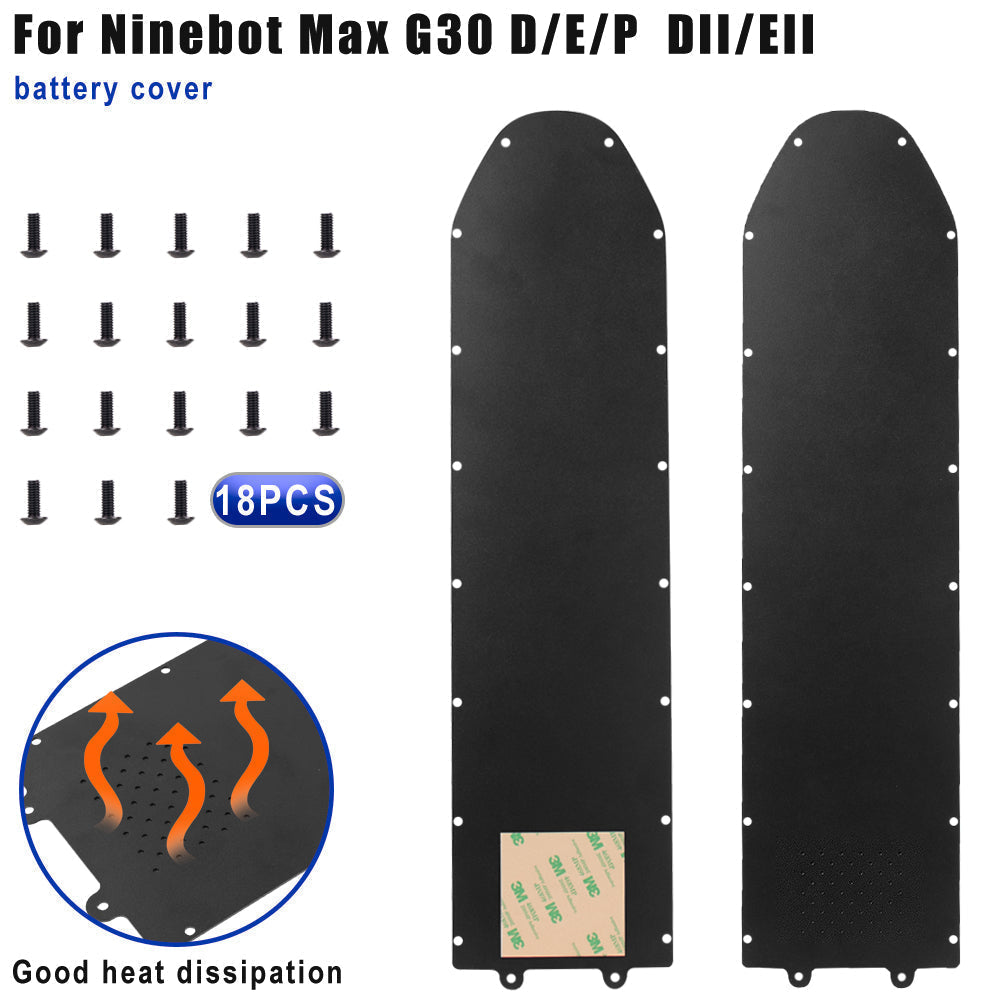 Monorim HDC Max Cooing Battery Bottom Cover for Segway Nienbot Scooter Max G30 EII to Upgrade Heat Dissipation