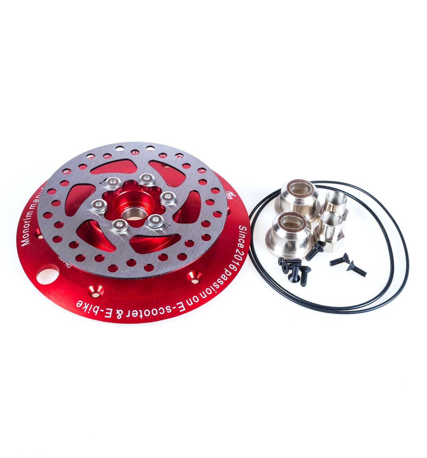 Monorim MD Pro Motor Deck Upgrade Disc Brake Parts For Xiaomi Scooter pro1, 120mm for Rear Motor