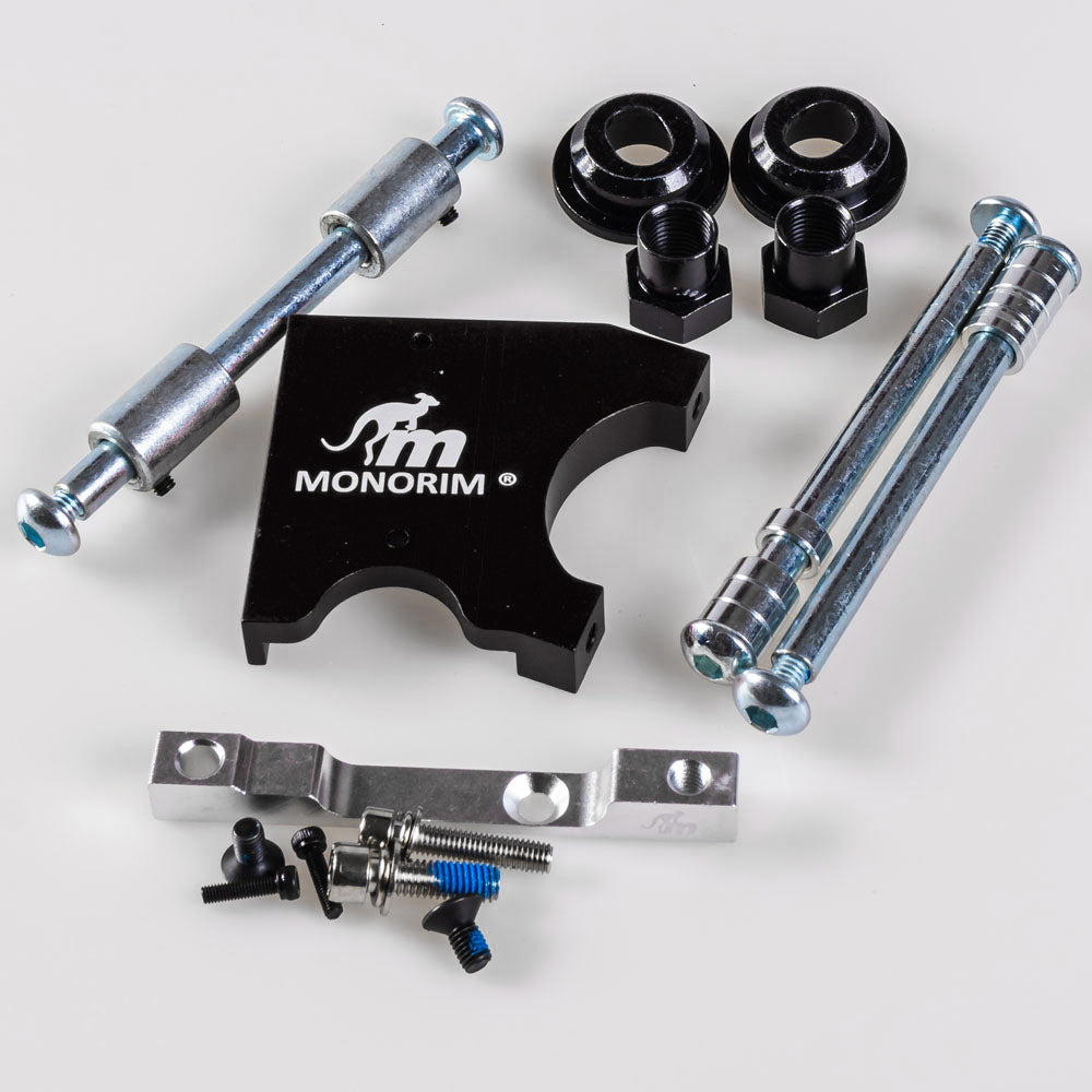 Monorim MD RF bracket For Hiboy s2 pro Specially For Refit To Be Front Disc Brake Wheel And Rear Motor