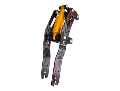 Monorim M0 V5.0 Vorderradaufhängung für Hiboy S2 Pro Scooter, speziell für 8,5/10 Zoll Federdämpfer, Zubehörteile