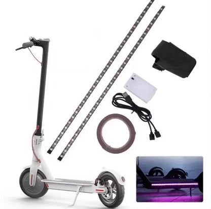 Scooter Color LED Light Bar Chassis Dekoratives Licht für Xiaomi/Segway/E-Scooter oder E-Bike
