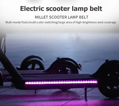 Scooter Color LED Light Bar Chassis Dekoratives Licht für Xiaomi/Segway/E-Scooter oder E-Bike