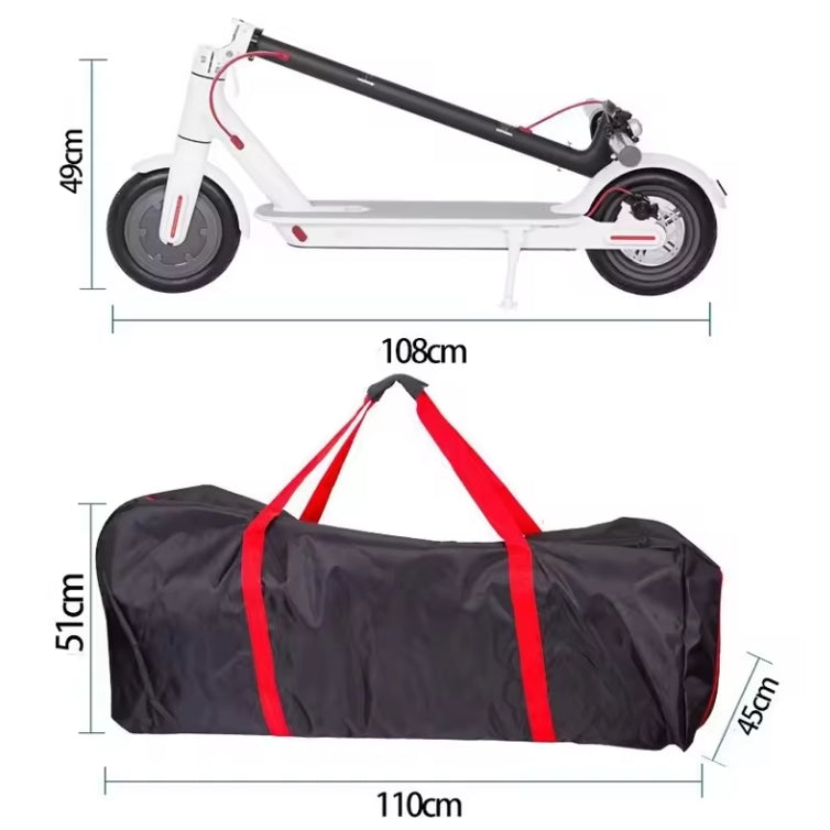 Monorim WaterProof durable Carrying Bag Electric Scooter Storage Bag Folding Scooter Accessories for xiaomi/segway/escooters or ebike