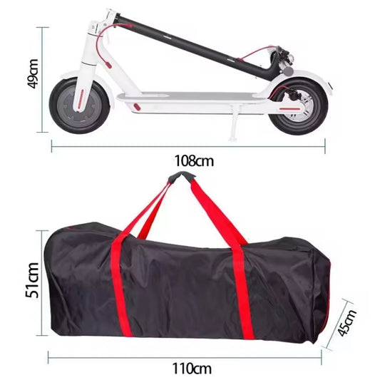 WaterProof durable Carrying Bag Electric Scooter Storage Bag Folding Scooter Accessories for xiaomi/segway/escooters or ebike