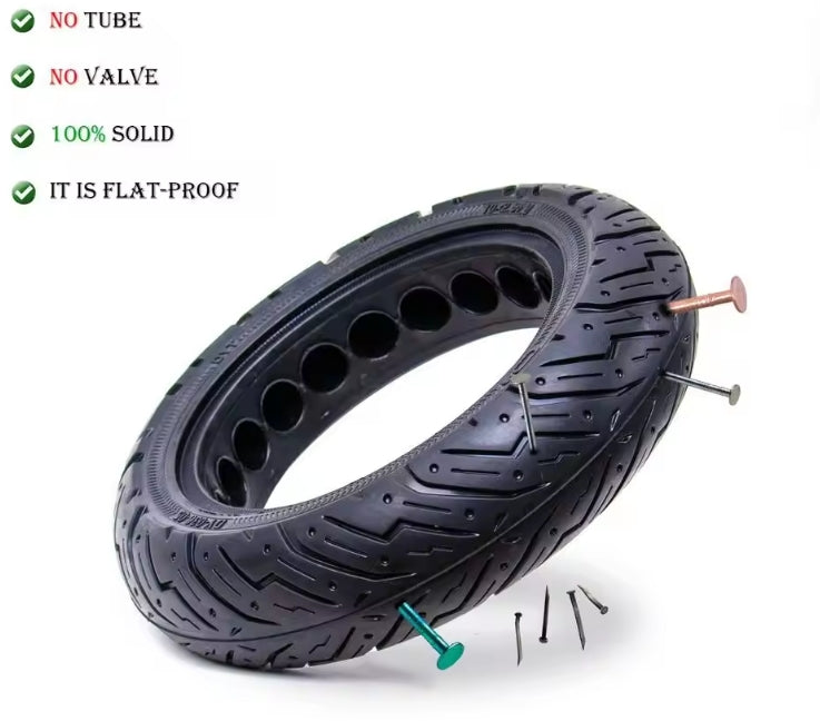 Monorim G55 Scooter 10x2.5inch Solid Tyre For m365/1s/essential/pro1/pro2/mi3/pro4