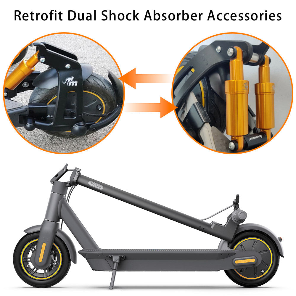 Monorim DMXR Rear Suspension For Segway Max G30 LE Upgraded Modified Dual Shock Absorber Accessories