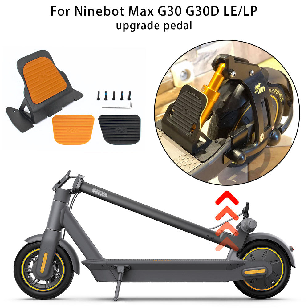 Monorim MFP Footrest Pedal for Segway Ninebot Scooter Max G30 LEII New Riding Posture Experience Accessories Part