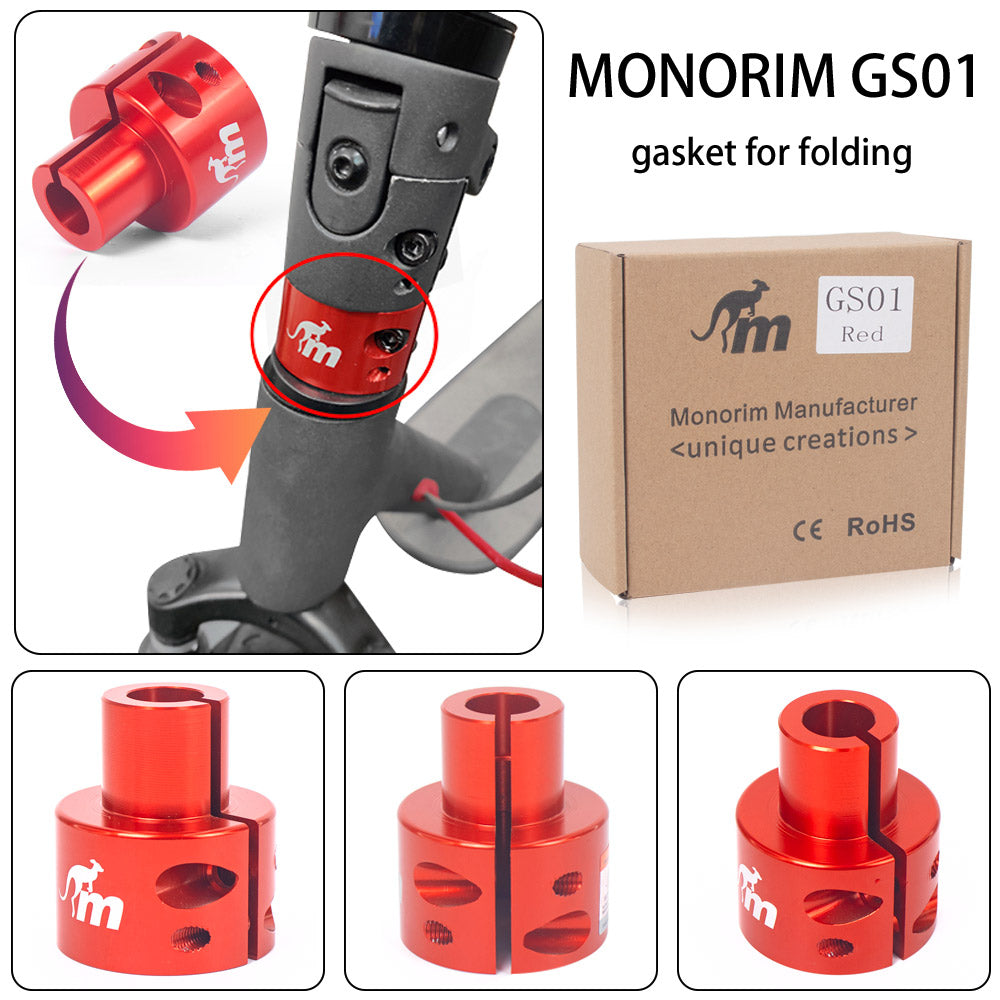 Monorim GS01 Aluminum Alloy Handlebar Heightening Modification for Xiaomi Scooter mi3/pro4/pro2/pro1/m365/1s/es Specially Extender Spare Part