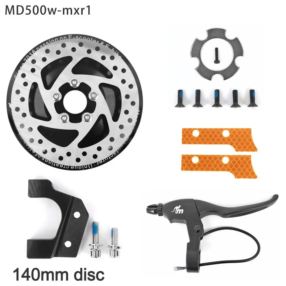 MONORIM MD-MXR1 Motor Deck Disc Brake Upgrade Parts for Segway Ninebot Scooter Max G30 Series, 120/140mm for Rear Motor with MXR1