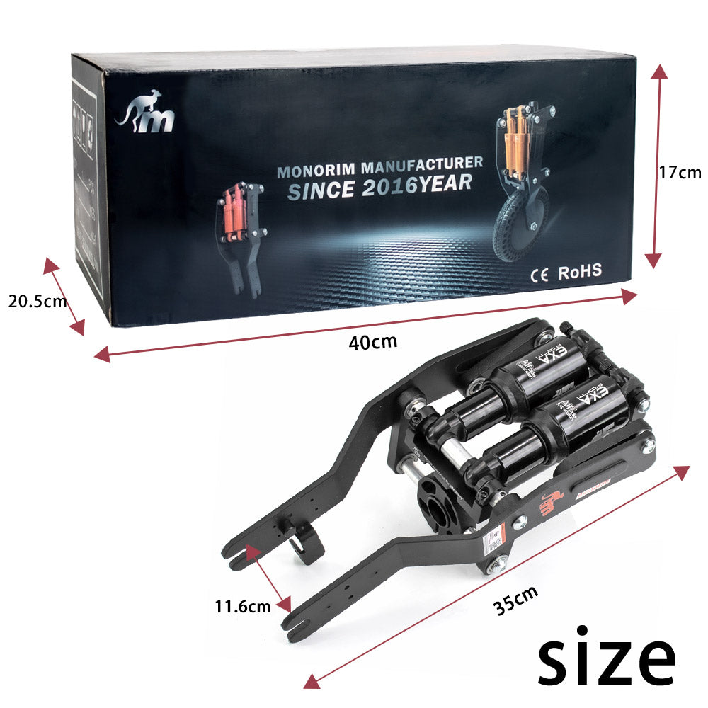 Monorim DMXE Dual Air Suspension For Hiboy s2 max Upgrade Modified Shock Absorber Accessories