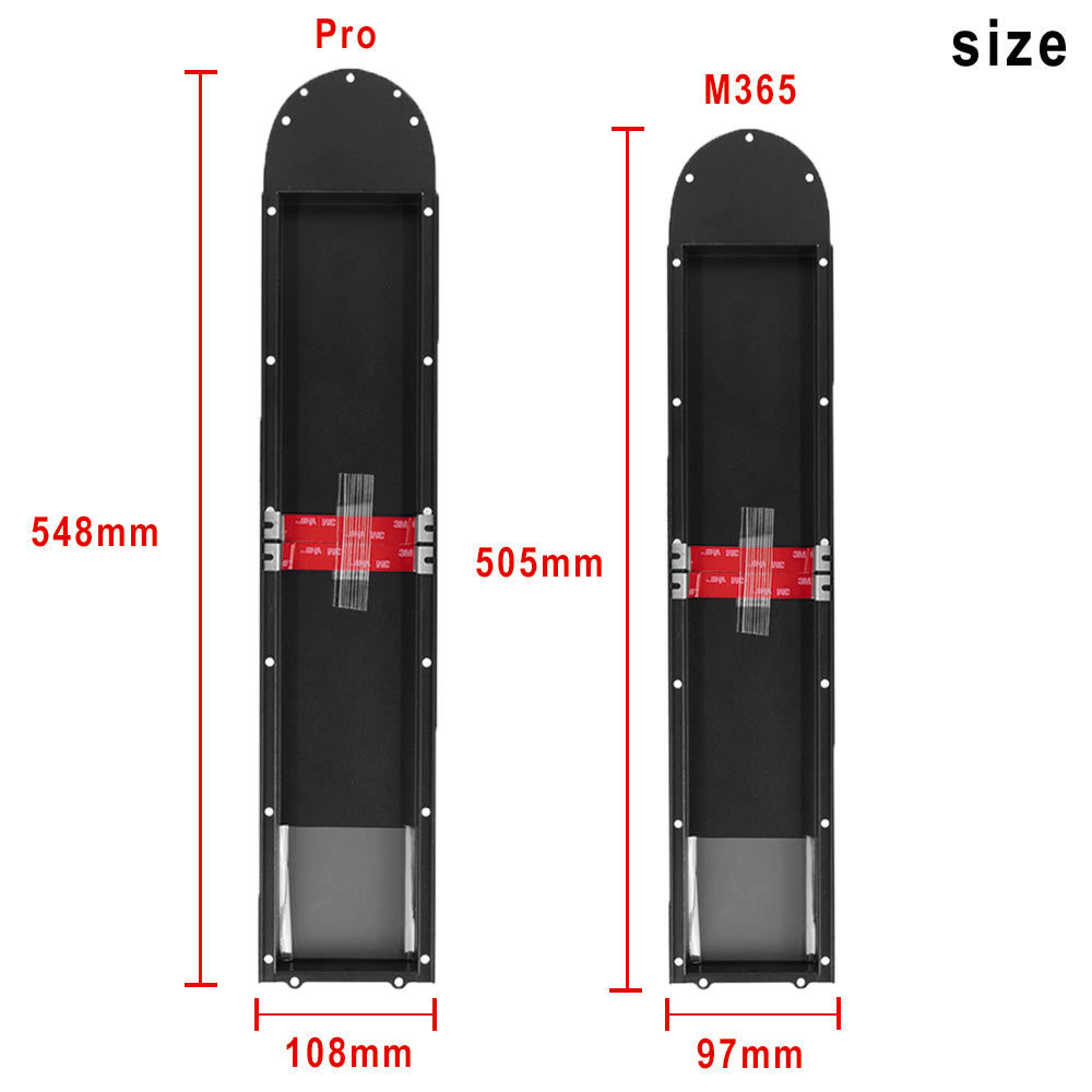 Monorim HDC Cooling Battery Bottom Cover for Xiaomi Scooter m365, Heat Dissipation&Space Expansion