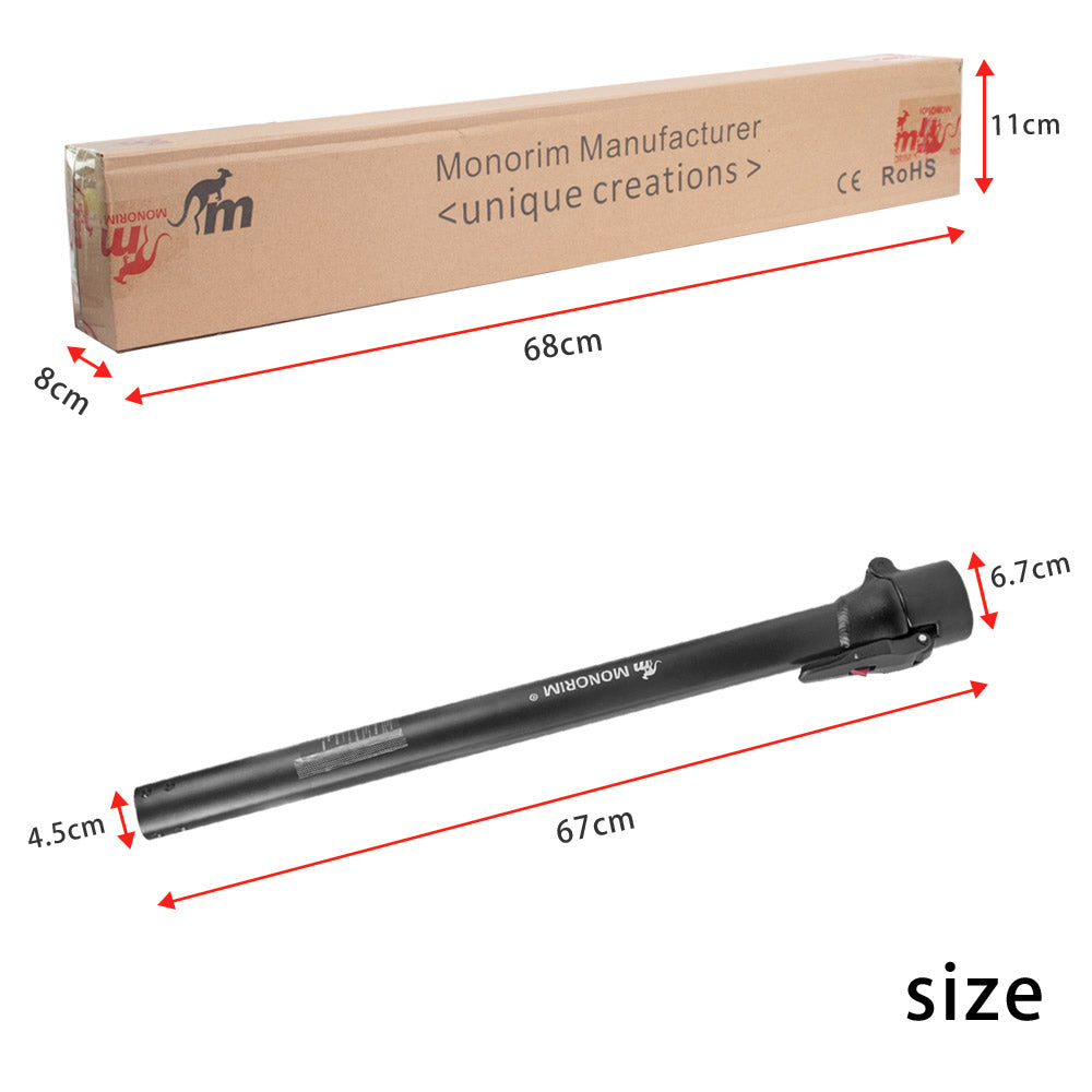 Monorim MXpole for segway MAX G30 LEII horizontal Suitable handle folding structure