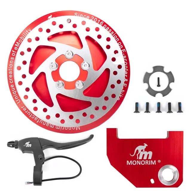 Monorim MD500W-MAX Motor Deck Upgrade Disc Brake Parts For lyn Scooter, 140mm for Rear Motor