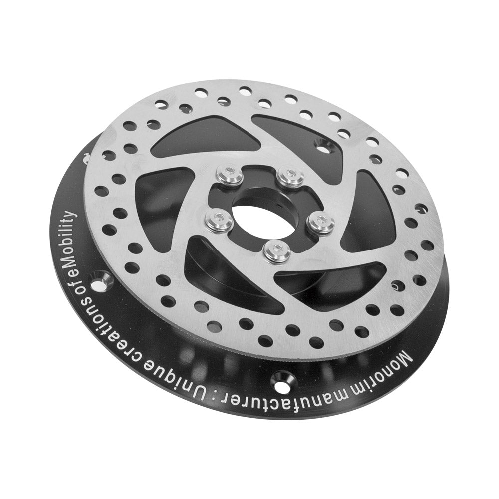 Monorim MD-MAX Motor Deck Upgrade Disc Brake Parts For Segway Ninebot Scooter MAX G30 LEII, 120mm for Rear Motor