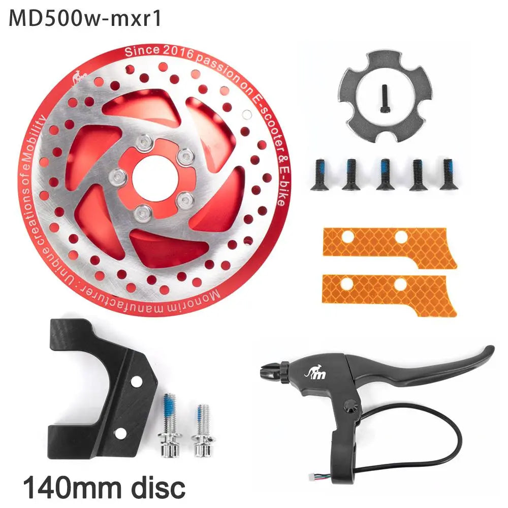 MONORIM MD-MXR1 Motor Deck Disc Brake Upgrade Parts for Segway Ninebot Scooter Max G30 Series, 120/140mm for Rear Motor with MXR1