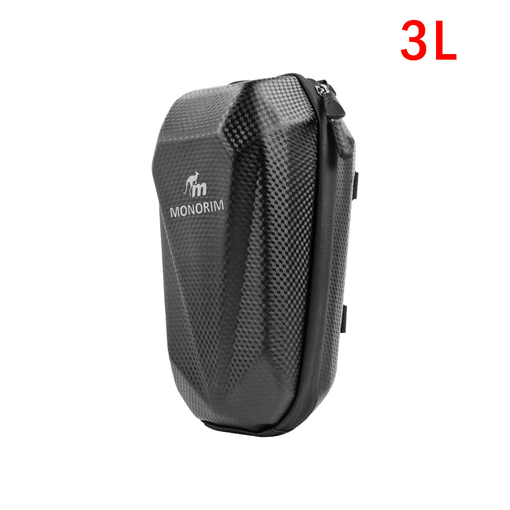Monorim Handlebar Storage Bag for Xiaomi/Segway Ninebot/Kugoo Electric Scooter ebike, EVA Hard Shell