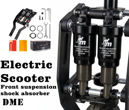 Monorim DME Front Dual Air Suspension For Xiaomi Scooter m365/1s/essential/pro1/pro2/mi3 Shock Absorber Accessories V.S Version