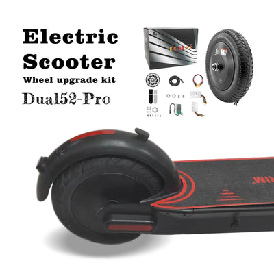 Monorim Dual52 Pro Upgraded to be AWD 48V 500W Dual-Drive 60km/h for Xiaomi Scooter pro1/pro2 Basic on U5 kit