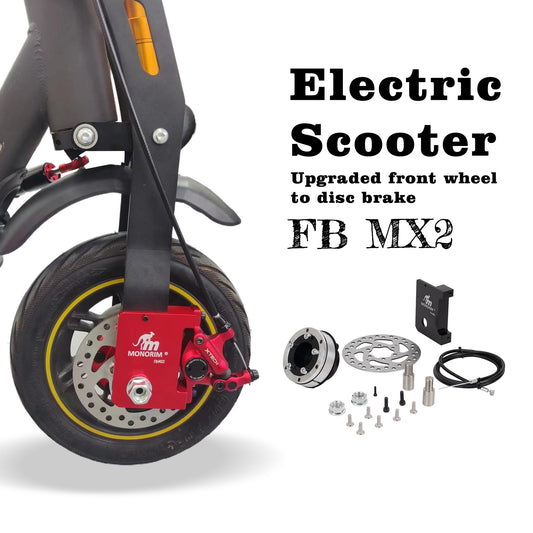 Monorim FB MX2 special for Segway MaxG2 series scooters upgrade to be Disc brake basic on hub wheel🔥.
