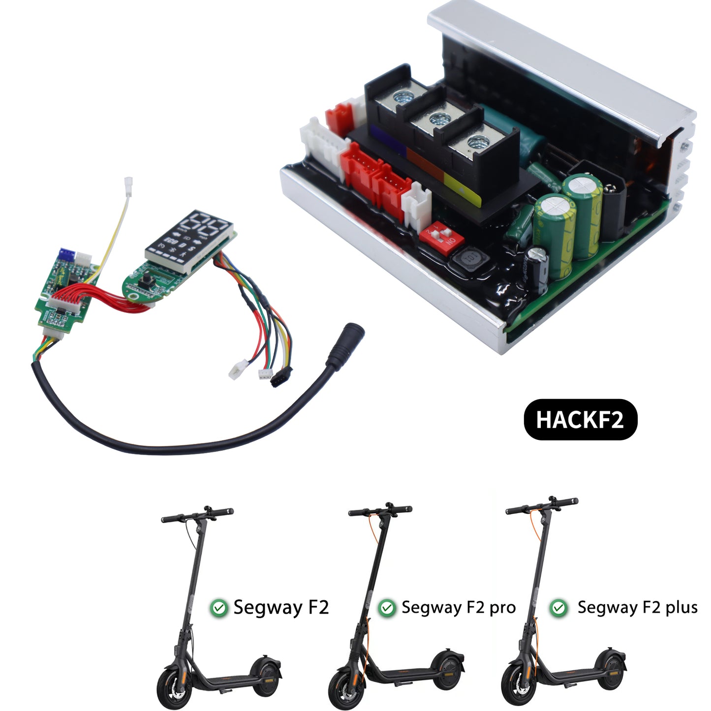 Monorim HackF2  controller set  to be 50km/h unload for Segway F2/plus/pro series