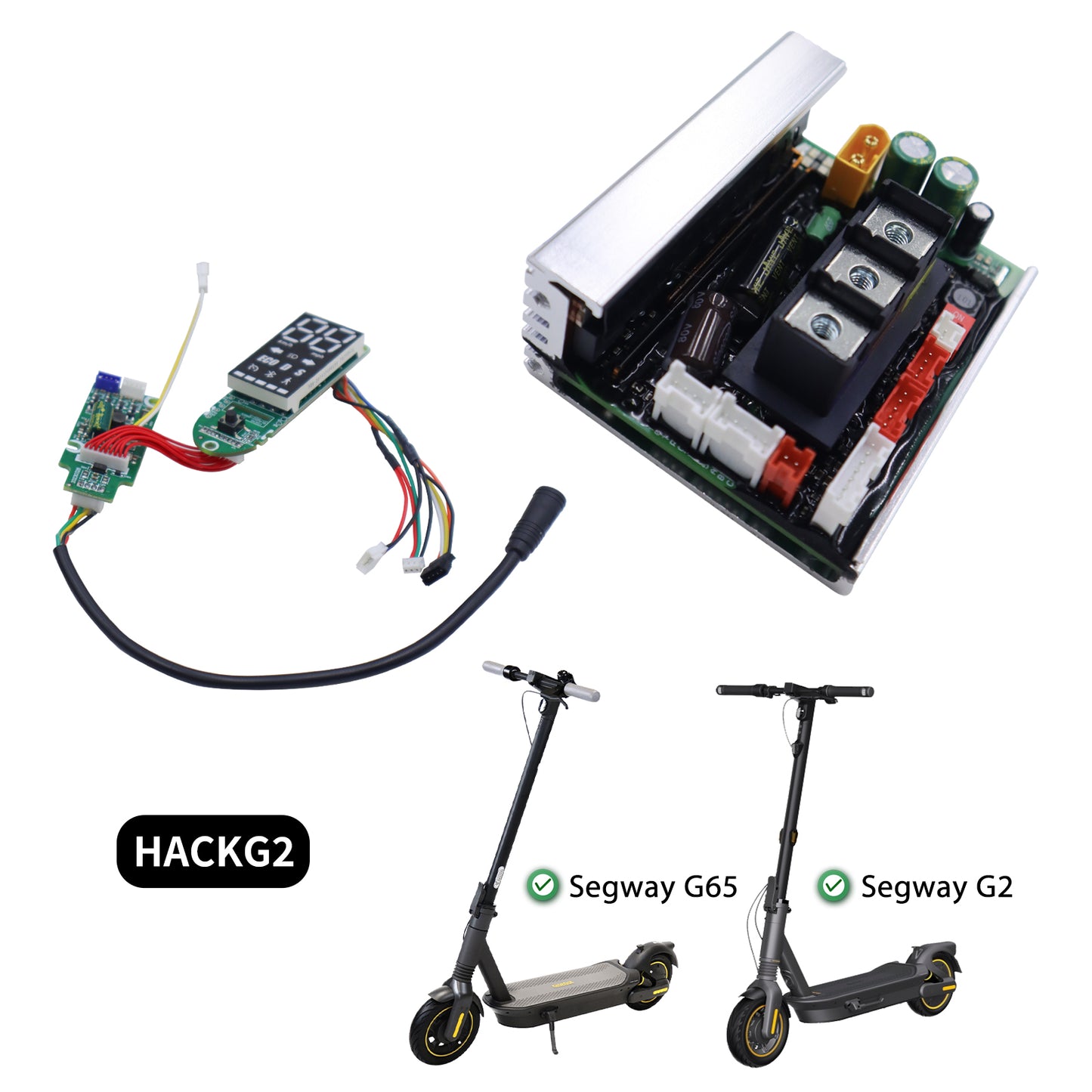 Monorim Hackg2  controller set  to be 50km/h unload for Segway  G2max