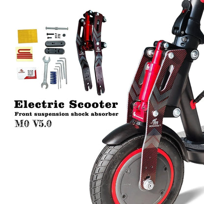 Monorim M0 V5.0 Vorderradaufhängung für Aovo pro es80 Scooter Speziell für 8,5/10 Zoll Federdämpfer Zubehörteile