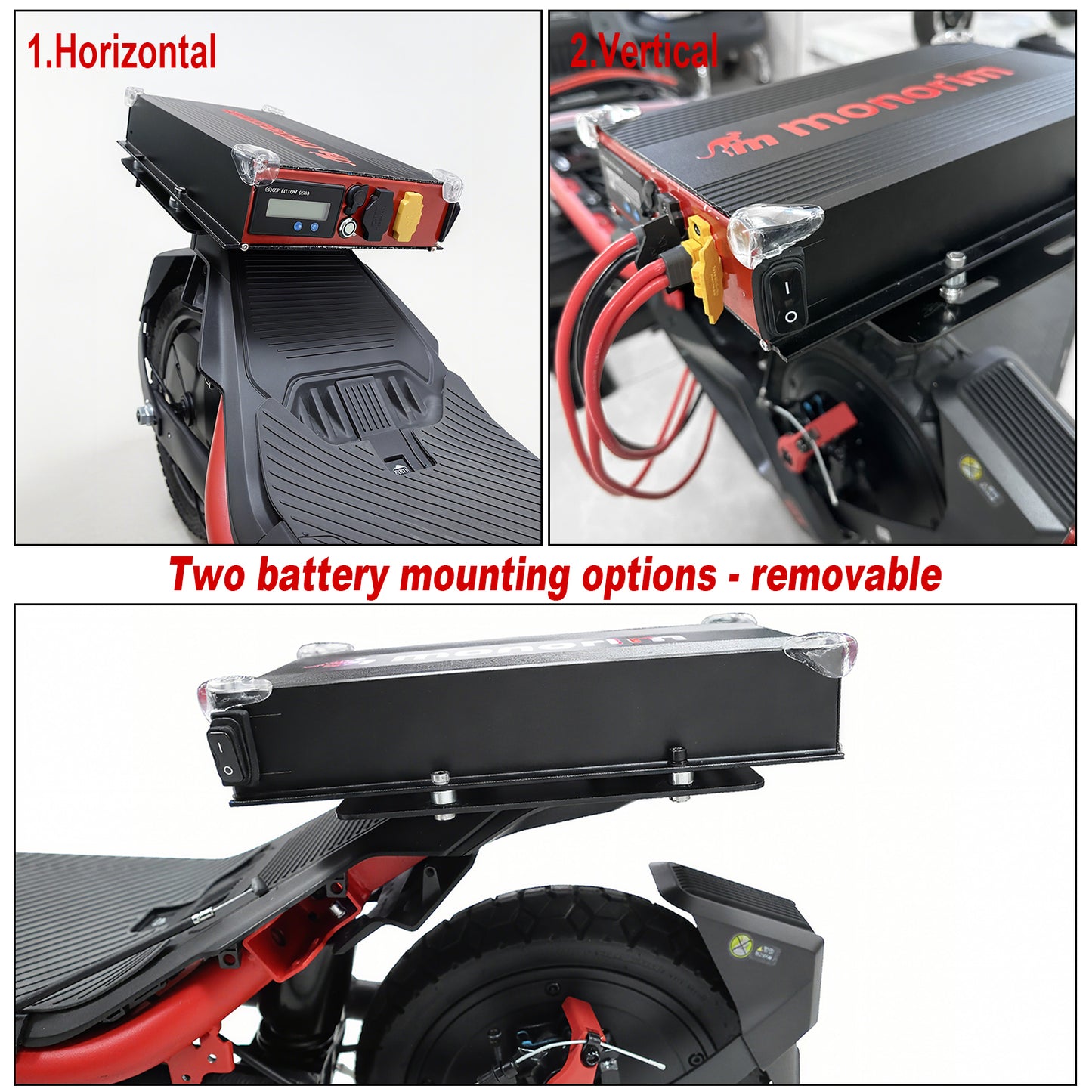 monorim MBP48-ZT3  48v 13.5ah external removable power bank for ZT3pro range extender over 35km