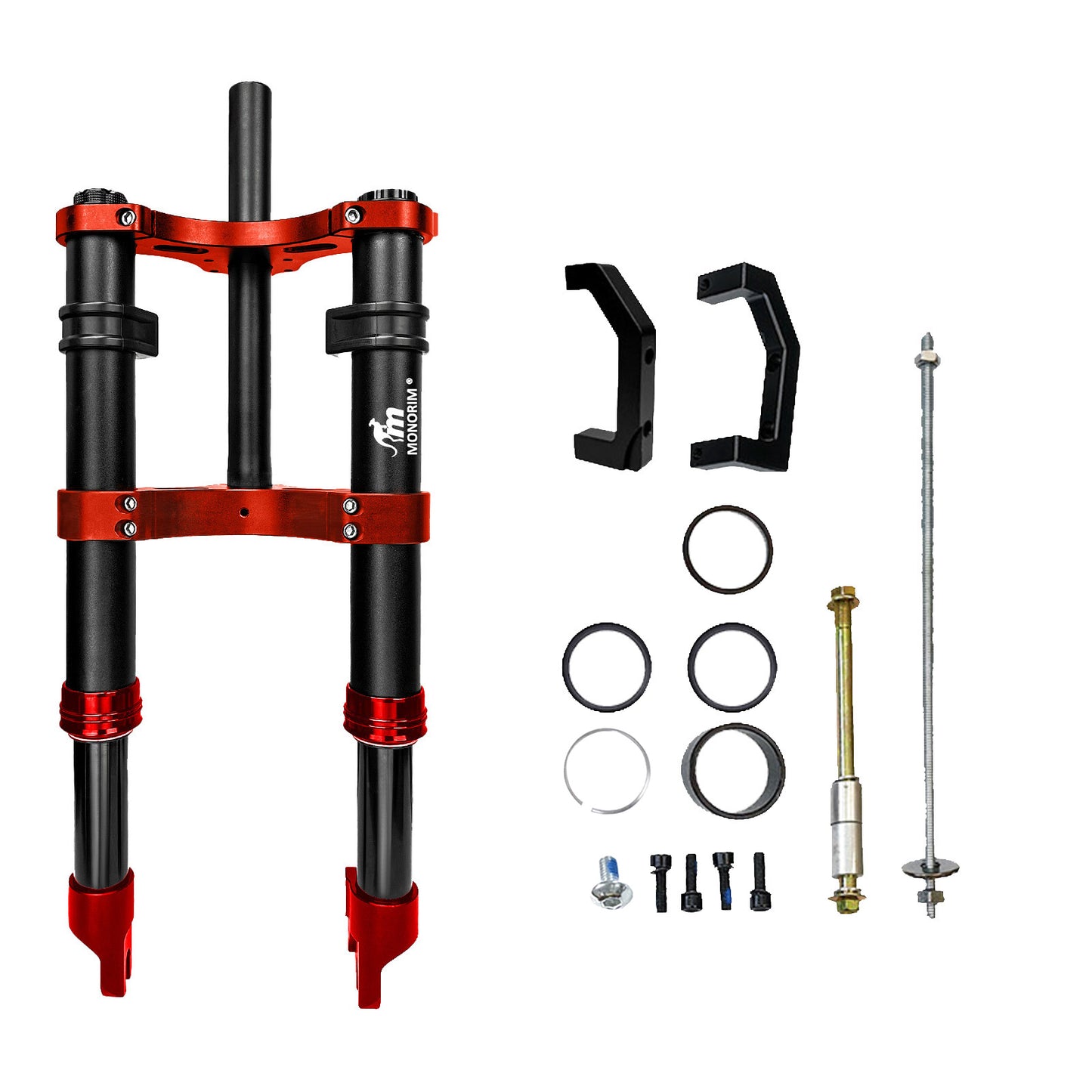 Monorim MD0/ME0/MF0 front modify great kit to be more safety and comfort for Mini & foldable ebike & Fat Tire ebike