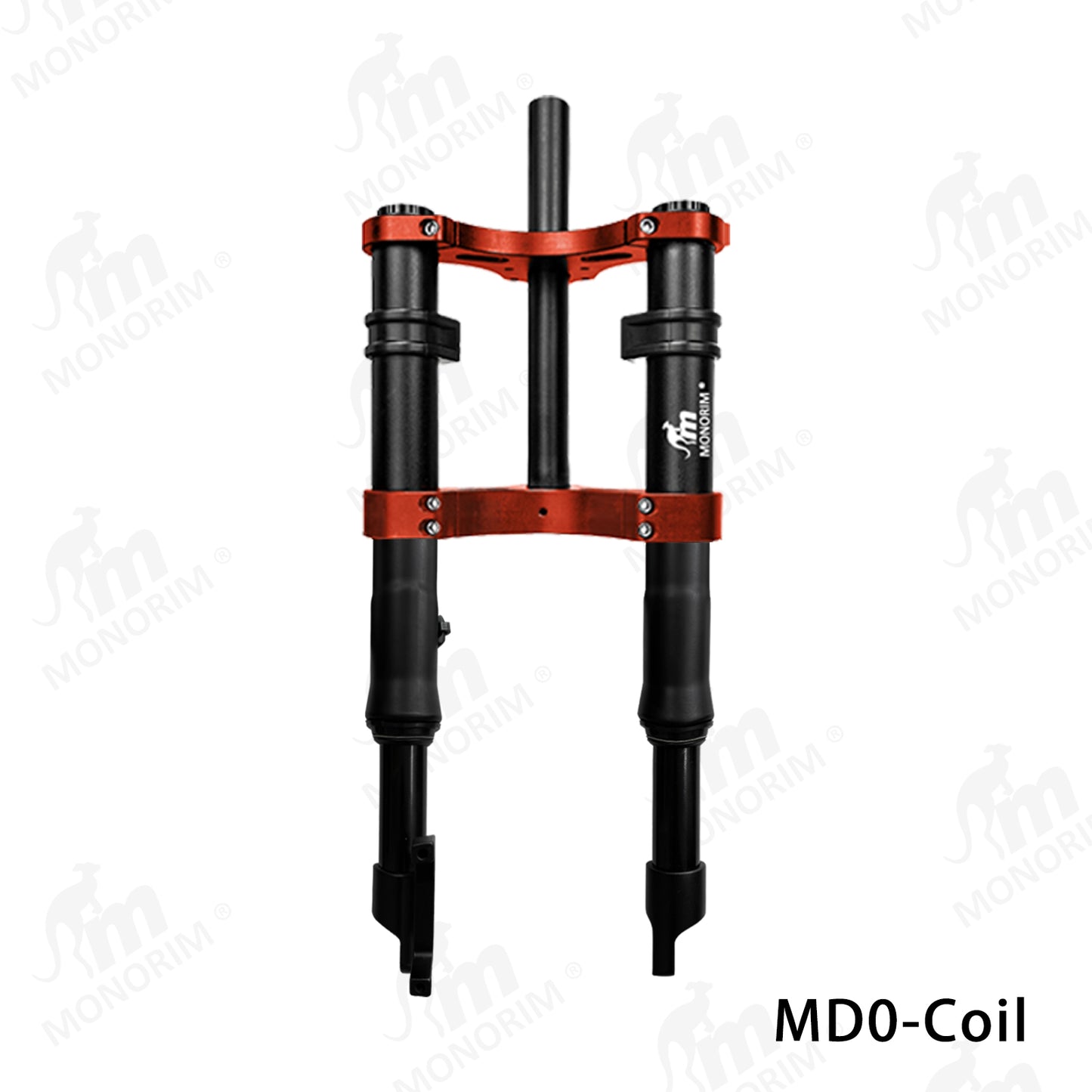 Monorim MD0 coil/air suspension 490mm/12inch front modify great kit to be more safety and comfort for Fiddo/DYU/Kugoo/jetson Bolt or minibikes