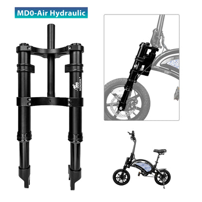 Monorim MD0 coil/air suspension 490mm/12inch front modify great kit to be more safety and comfort for Fiddo/DYU/Kugoo/jetson Bolt or minibikes