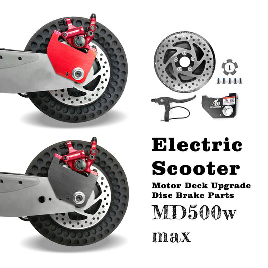 Monorim MD500W-MAX Motor Deck Upgrade Disc Brake Parts For Segway Ninebot Scooter MAX G30 D/E/P/DII/LEII/LD/LE/LP, 140mm for Rear Motor