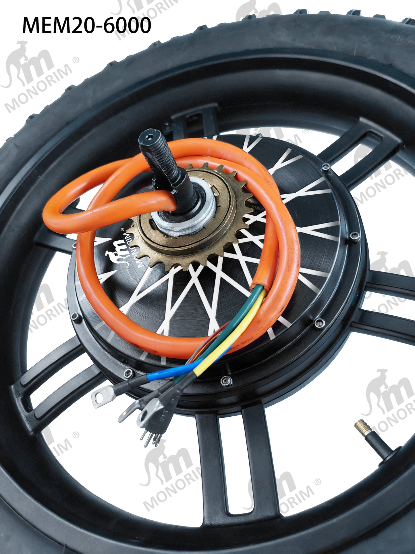 🥇Monorim MEM20-6000 20inch PEAK 7000W e-bike hub motor Maximum Supported Operating Current