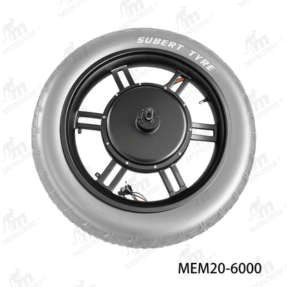 🥇Monorim MEM20-6000 20inch PEAK 7000W e-bike hub motor Maximum Supported Operating Current