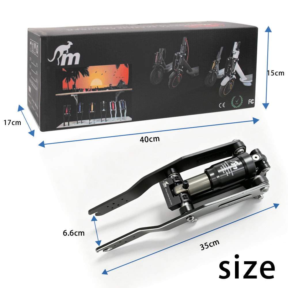 Monorim ME Front Air Suspension For Xiaomi Scooter 4pro/mi3/pro2/pro1/m365/1s/essential Shock Absorber Accessories V.S Version