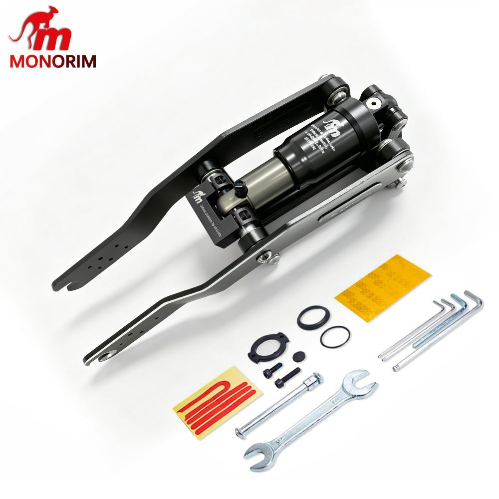Monorim ME Front Air Suspension For Xiaomi Scooter 4pro/mi3/pro2/pro1/m365/1s/essential Shock Absorber Accessories V.S Version